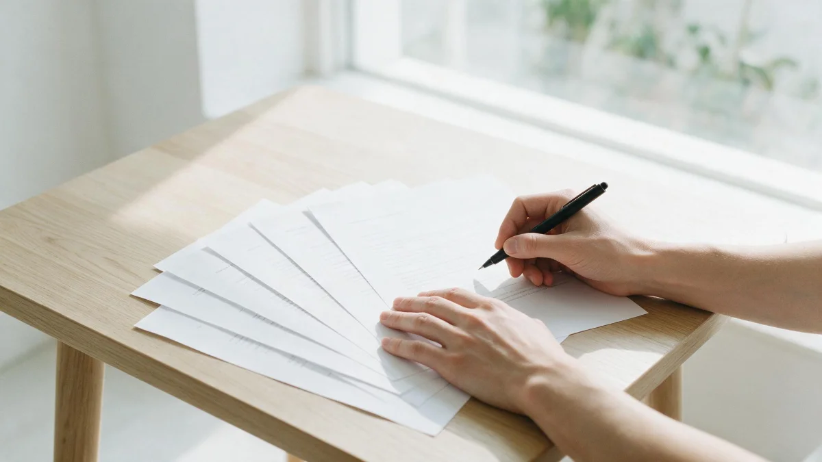 Dossier administratif / courrier