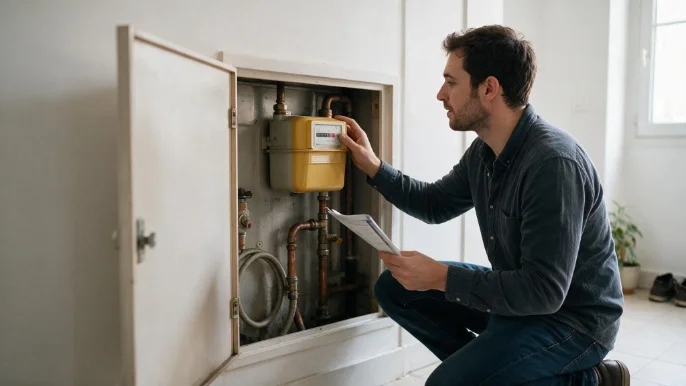 Compteur gaz
