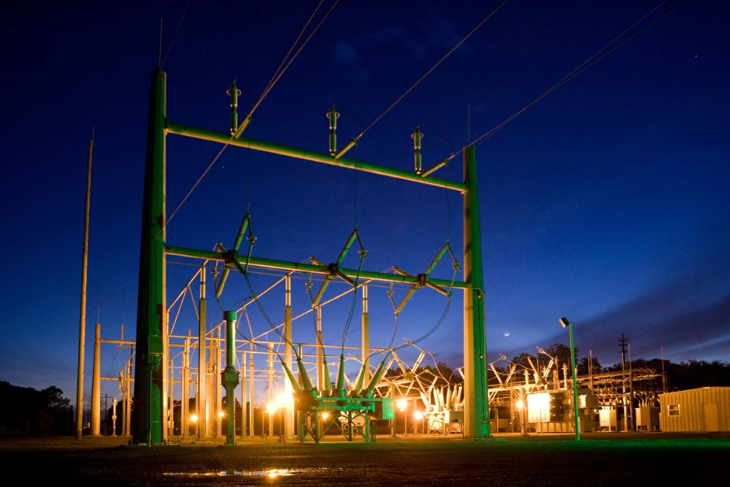 Photo pylône électrique